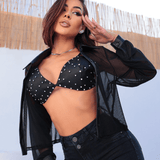 Camisa E Cropped Max