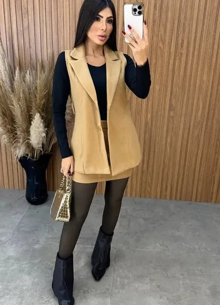 Conjunto Lã Amsterdã Nude