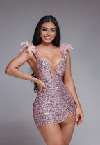 Vestido Plumisk